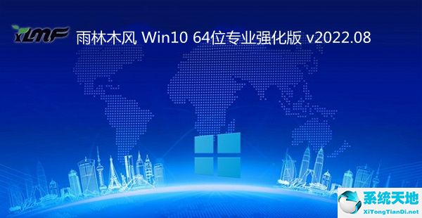 雨林木風 Win10 64位專業(yè)強化版 v2022.08