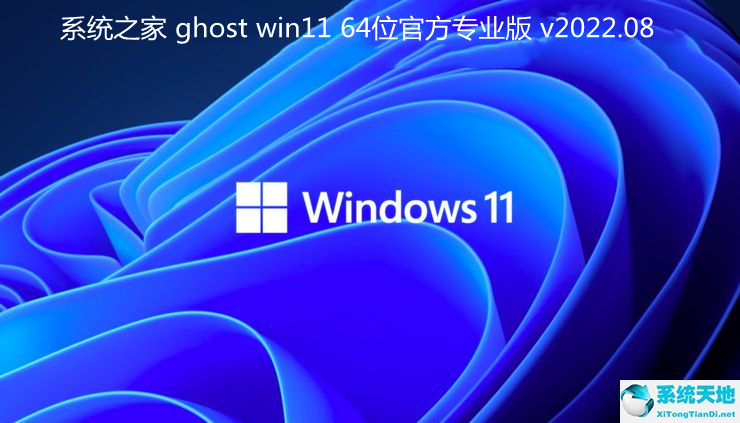 系統(tǒng)之家 ghost win11 64位官方專業(yè)版 v2022.08